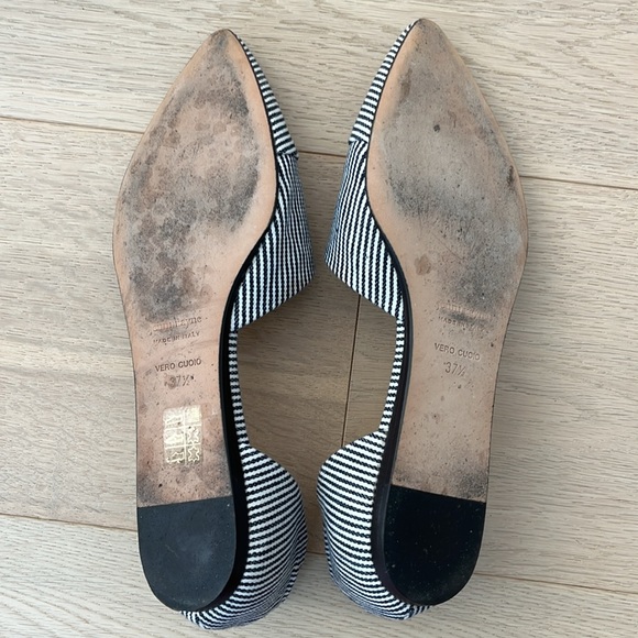 Jenni Kayne Chambray D’Orsay Flats Size 37.5 - Picture 5 of 9